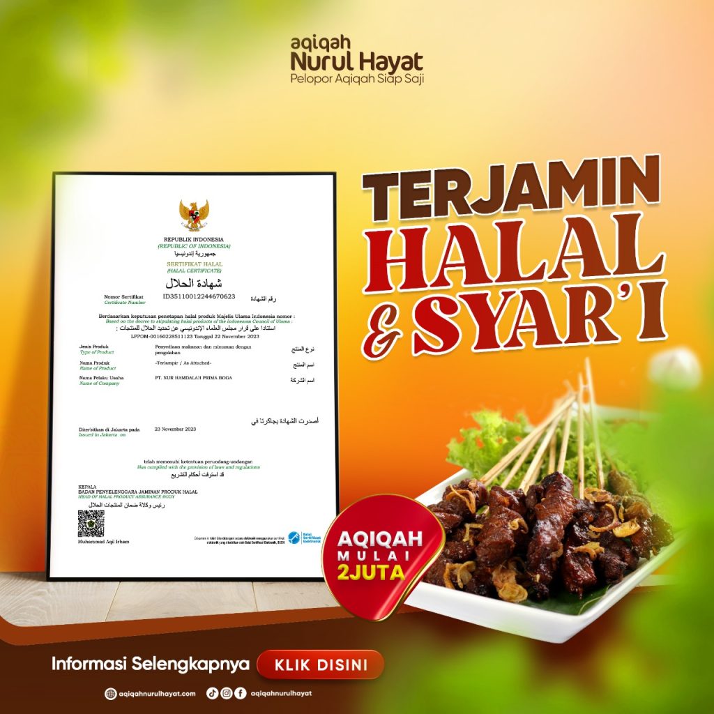 aqiqah halal dan terjamin syari terbaik di malang