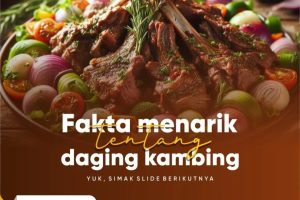 Manfaat daging kambing sebagai sumber protein tinggi untuk stamina tubuh