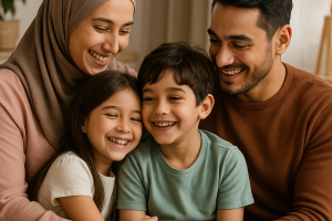 ORANG TUA SEBAGAI SUMBER KEBAHAGIAAN ANAK