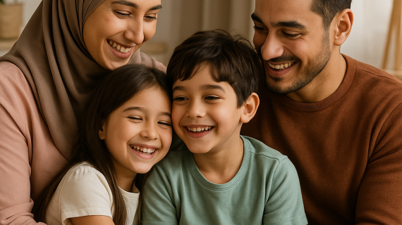 ORANG TUA SEBAGAI SUMBER KEBAHAGIAAN ANAK